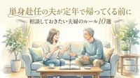 単身赴任の夫が定年で帰ってくる前に相談しておきたい夫婦のルール10選