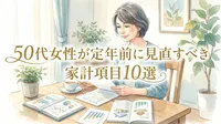 50代女性が定年前に見直すべき家計項目10選