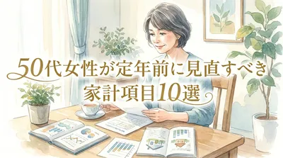 50代女性が定年前に見直すべき家計項目10選