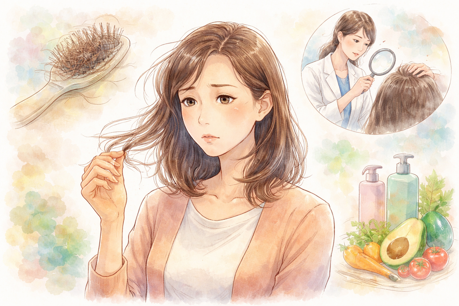 40代後半の抜け毛対策は「原因の整理→頭皮と生活→必要なら医療」が近道
