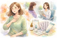 倦怠感が強くて寒い時でも汗をかくので婦人科でホルモン補充療法を始めた体験記