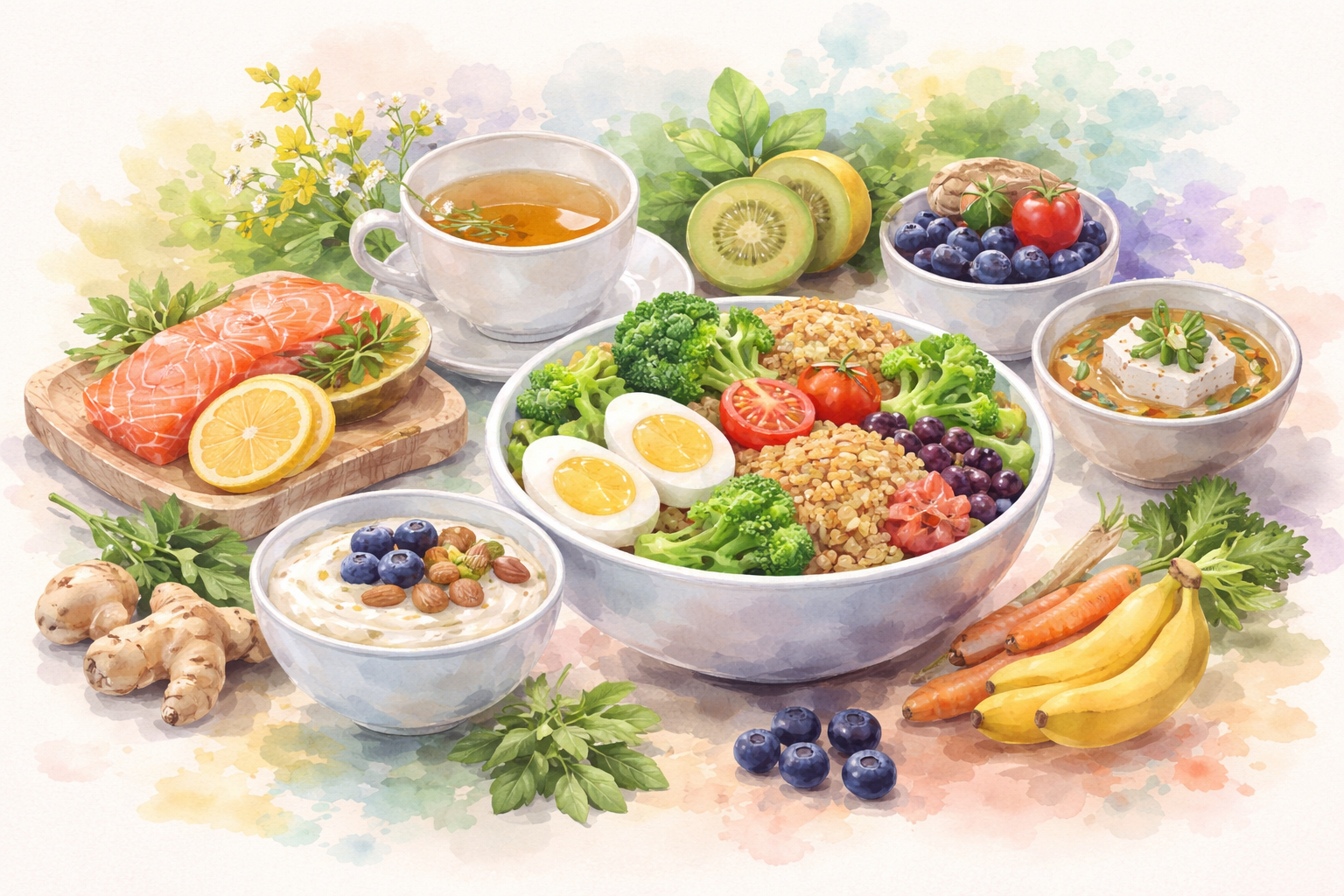 自律神経を整える食べ物